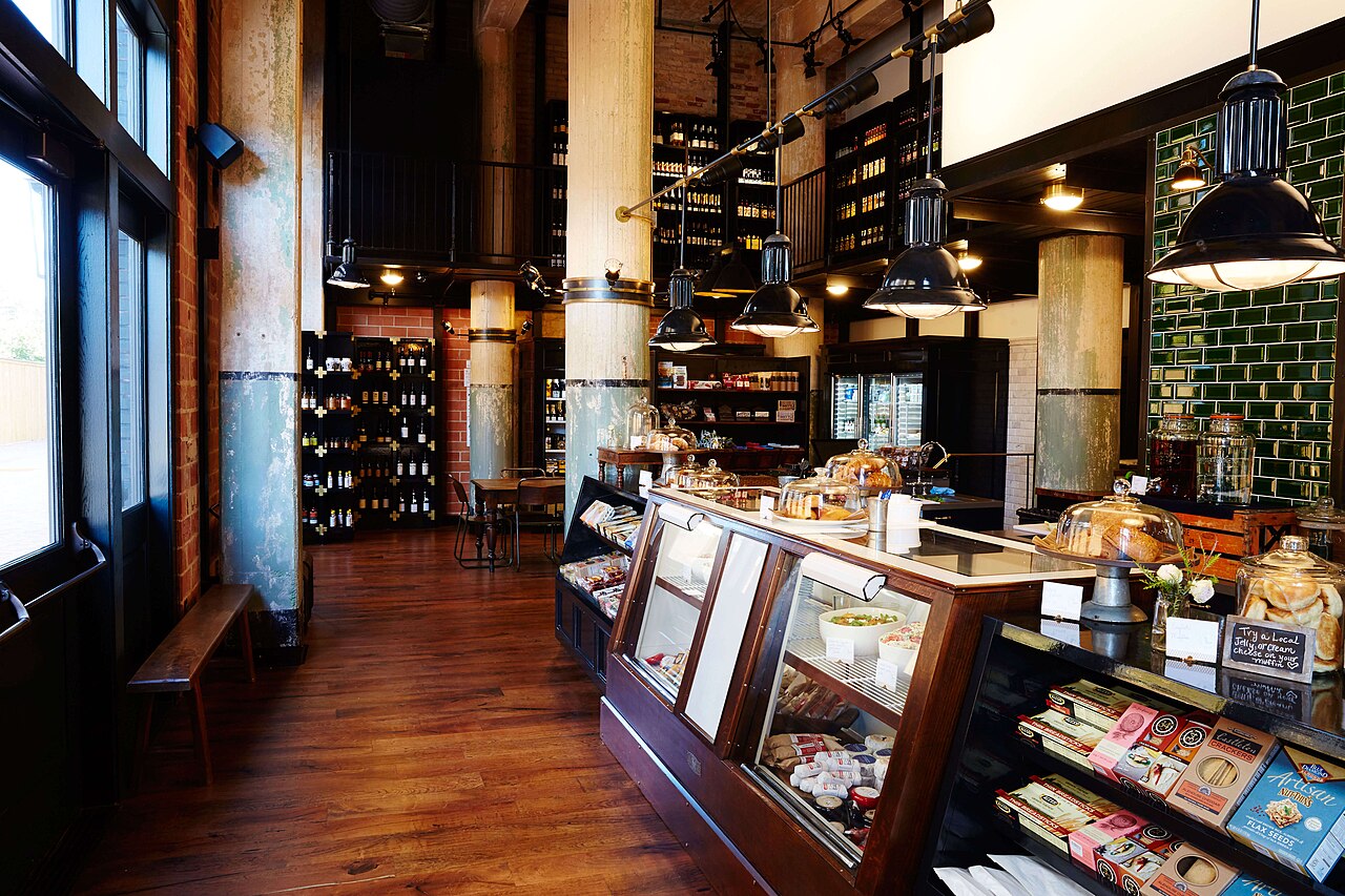 The Larder market and deli counter at Hotel Emma
