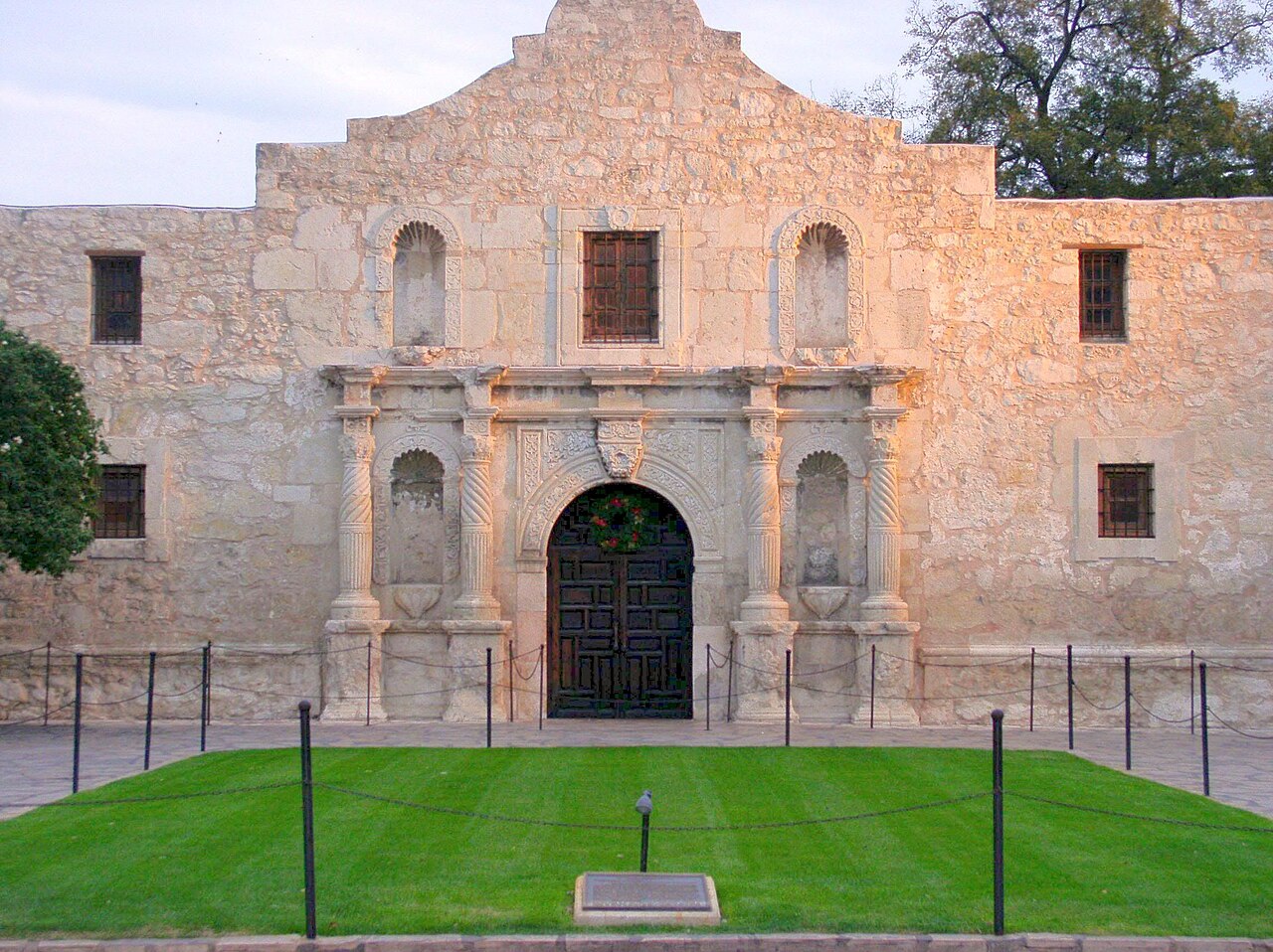 The Alamo, the first of the San Antonio missions